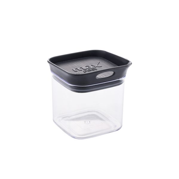 Woody Square Stackable Jar (600 ml)