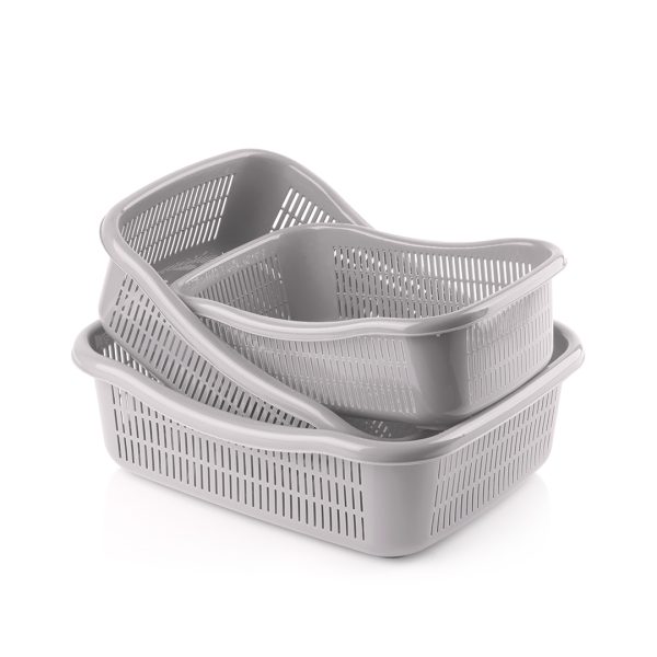 Rectangular Strainer ( Set of 3 )