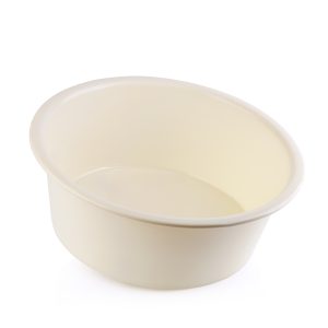 Verona plastic plate (size3) - Creamy