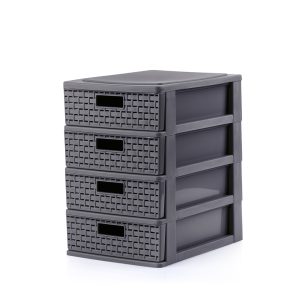 Alternative view of Rattan Drawers 4Layers