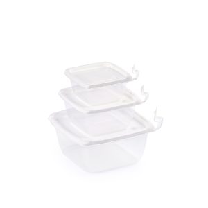 Food Container 1-2-3 - white