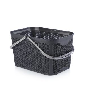 Jute Basket WithOut Cover - Black