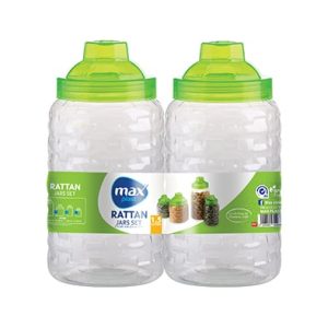 Rattan Jars Set 2/ 1.5 L