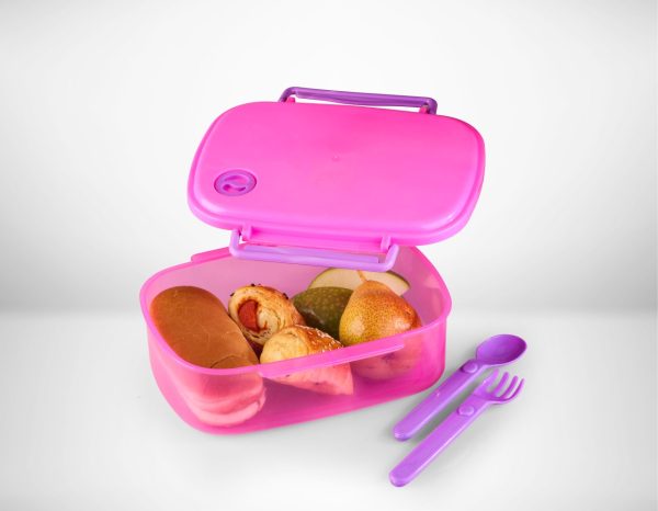 Lunch Box with Spoon & Fork  - Image 4
