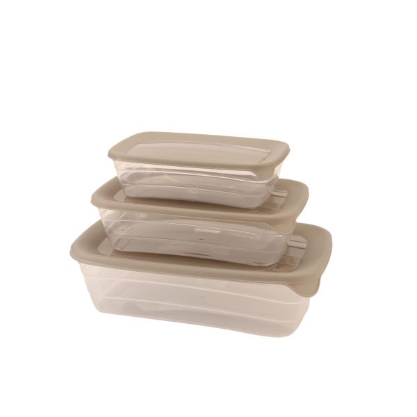Rectangular food container set of 3 pc - Image 6