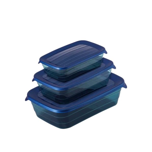Rectangular food container set of 3 pc - Image 5